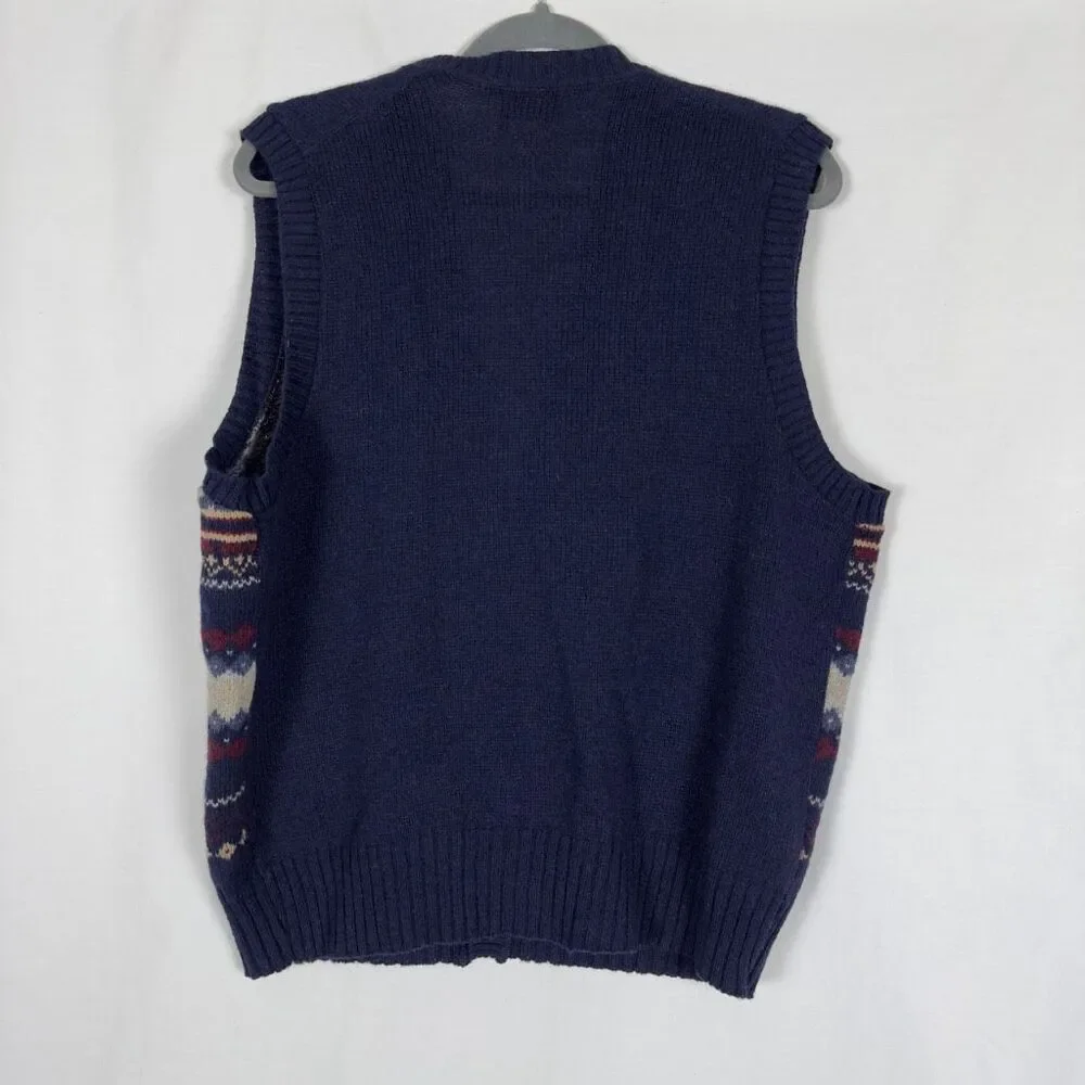 Cambridge Classics 100% Wool Knit Vest - Men’s L - Picture 2 of 6